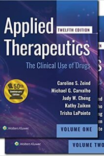 Applied Therapeutics The Clinical Use of Drugs