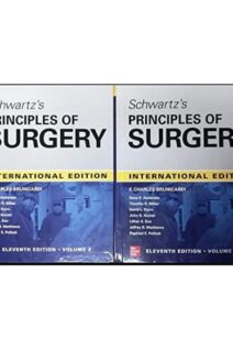 SCHWARTZ'S PRINCIPLES OF SURGERY 2-volume set 11th edition